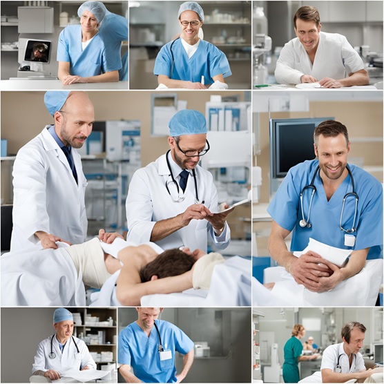 Provider collage photo
